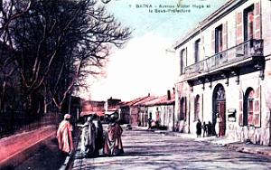 Batna - Avenue Victor-Hugo et Sous-Prefecture
